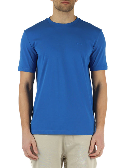 Boss T-shirt T-shirt Uomo Thompson 01 con logo Royal P24-BOSS50468347-423-S - Francavilla Moda
